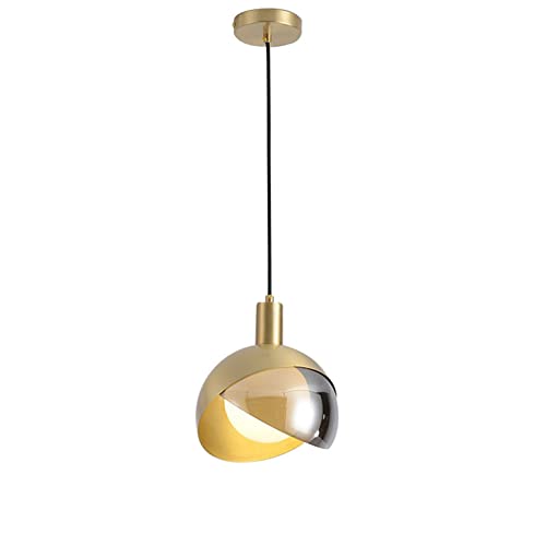 Lampe pendante en verre boule de luxe PLADIER pour sublimer l'ambiance de votre chambre