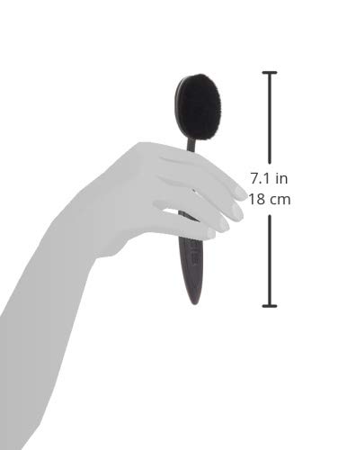 Miniatura 10 de Artis Elite - 7 pinceles ovalados para maquillaje, pincel de maquillaje sintético, de lujo, ideal para base, SPF, cuidado de la piel, uso con