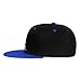 Paris Eiffel Tower Snapback Hat Boys Girls Fashion Hip Hop Adjustable Flat Bill Hat Blue