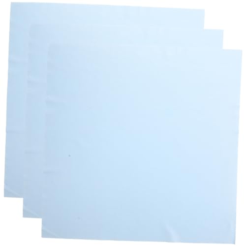 Milisten 3 piezas Paquete de Paños de Limpieza Reutilizables para Pantallas y Gafas Microfibra Suave para Ordenadores Teléfonos y Lentes de Cámara Color Azul
