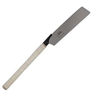 SUIZAN Japanese Pull Saw Hand Saw 10.5 Inch Kataba Single Edge for Woodworking Tools