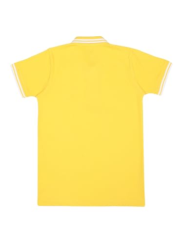 Image of Cotton Polo T-Shirt for Kids Boys Girls Half Sleeve, Regular Fit Tees for Boys Collared Casual Tshirts | Soft & Breathable Biowash Fabric | Half Sleeve