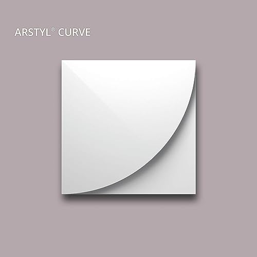 Panneau mural CURVE ARSTYL solution pour rénover un mur abîmé facilement
