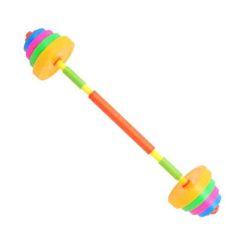 HEMOTON 1 Juego Juguetes Con Mancuernas Pesas Con Barra Para Equipo De Ejercicio Para Para Fuerza Barra De Peso Para Mancuernas De Peso Ajustable Pequeño Abs