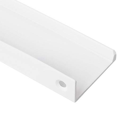Tiradores de mueble de 280 mm SOTECH Manta Jane blanco Ral 9003 BA 3x80 3