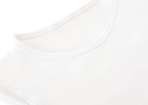 Image of Lilax Girls Short Puff Sleeve Cotton T-Shirt, Toddler & Little Girls Top | 95% Cotton Puff Sleeve Tee; Crewneck, Short Sleeve; Toddler & Girls Sizes 2T-12; for School, Play & Everyday; Machine Wash