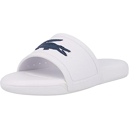 Lacoste L.30 Slide 0921 1 Sandales, WHT/DK Blu, 32 EU
