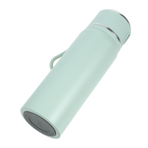 PENIKOKO 食品級ステンレス製保温水筒 薄荷緑 軽量スリムボトル 真空断熱二重壁 保冷保温可能 ポータブル再利用可能 家 オフィス 学校 アウト