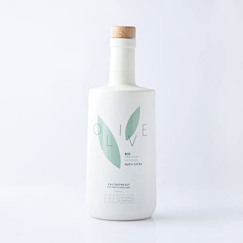 Hellenic Elements Bio Olivenöl - Nativ Extra - Kaltgepresst - 500ml - aus Griechenland - unter 0,3 % Säure Cover