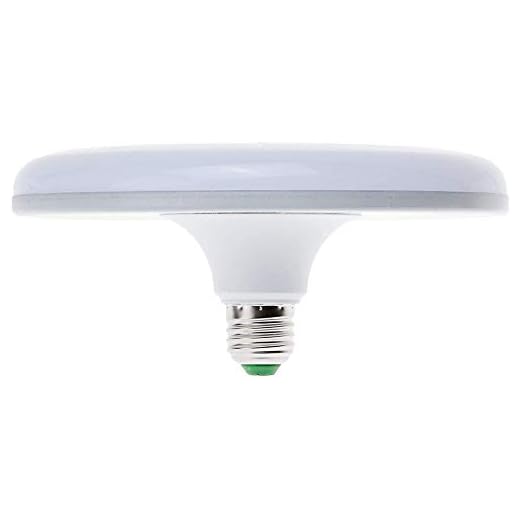 UFO LED-Lampe E27 36W weißes Licht 6000K. Flache und Runde LED-Lampe. (6000K, 36W)