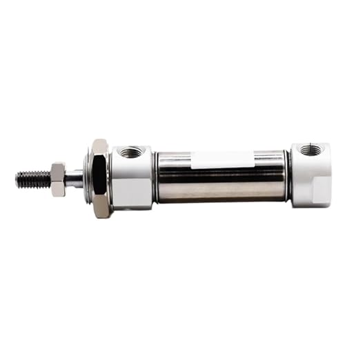 Cilindro neumático de doble acción MA25, acero inoxidable y carrera de 180mm 2