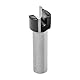 ENT 13440 Planfräser HW, Schaft (S) 12 mm, Durchmesser (D) 19 mm, NL 12 mm, SL 40 mm, GL 52 mm