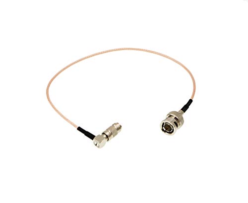 Uonecn Right Angle Din 1.0/2.3 Mini Bnc To Hd Sdi Bnc Rg179 Rf Coaxial Cable Video Cable For Blackmagic Hyperdeck Shuttle 75Ohm #TOP3