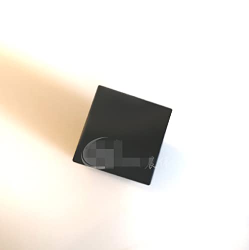 2PCS Black-walled glass cuvette Light-blocking body Analytical instrument zero adjustment Special for practice 4 black walls