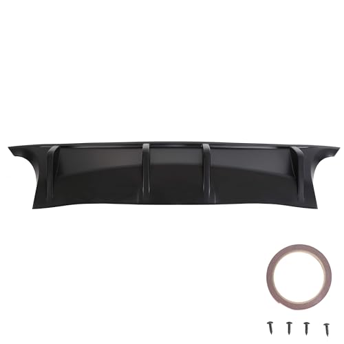 ECOTRIC Rear Bumper Lip Diffuser for 2009 2010 2011 2012 2013 2014 2015 7th Gen Nissan Maxima Rear Body Kit r Bumper Chin Lip Diffuser Spoiler