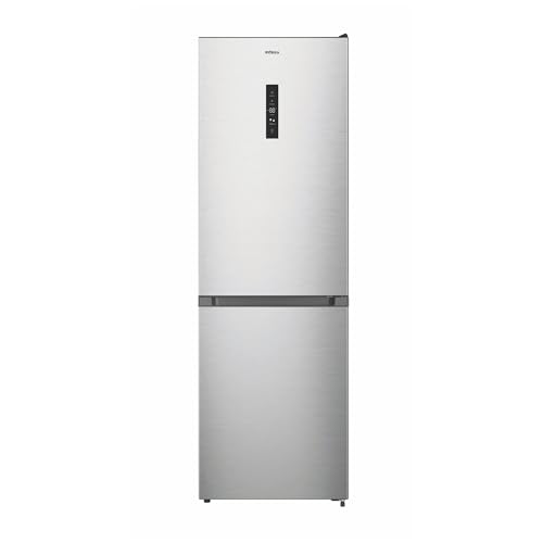 EDESA Frigorífico EFC-1834 NF EX Total No Frost 1,86 M Función Super Congelador 2 Cajones Fresh Box Gran Capacidad 304 Litros Iluminación LED Color Inox