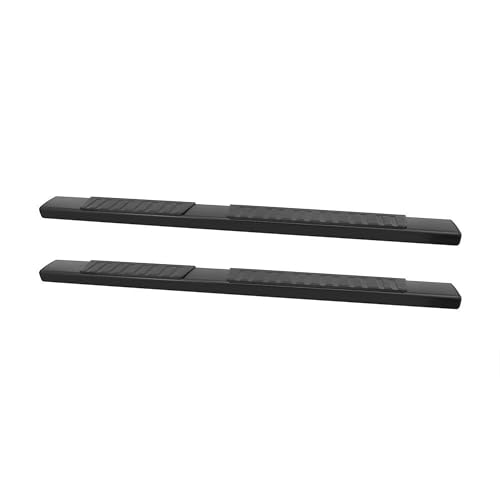 Westin R7 Nerf Bars negros para Silverado Sierra 1500-3500 miniatura 3