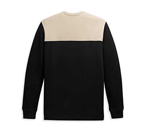 Harley-Davidson Men's Colorblock Knit Pullover- Moonstruck - 96313-21VM2