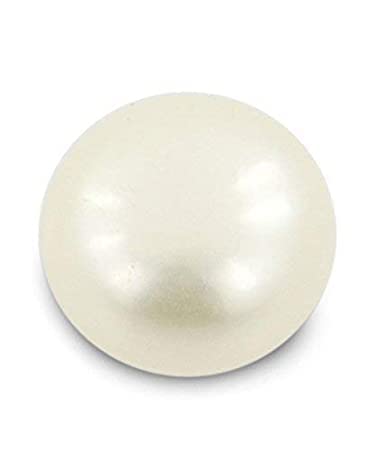 Khushbu Gems 10.25-10.5 Ratti Pearl Gemstone 100% Certified Original Moti Stone