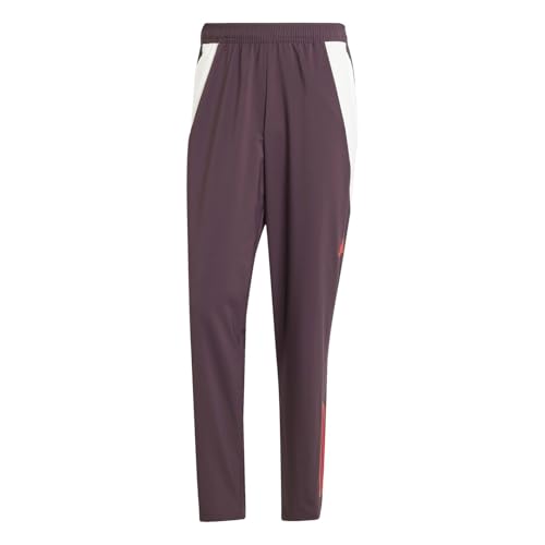 adidas Pantalon de survêtement Bayern Munich Tiro 24 2024 pour homme, Bordeaux/rouge, M