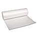 Boardwalk BWK535 Low Density Repro 45-Gallon 1.4 mil 40 in. x 46 in. Can Liners - Clear (10 Rolls/Carton, 10 Bags/Roll)