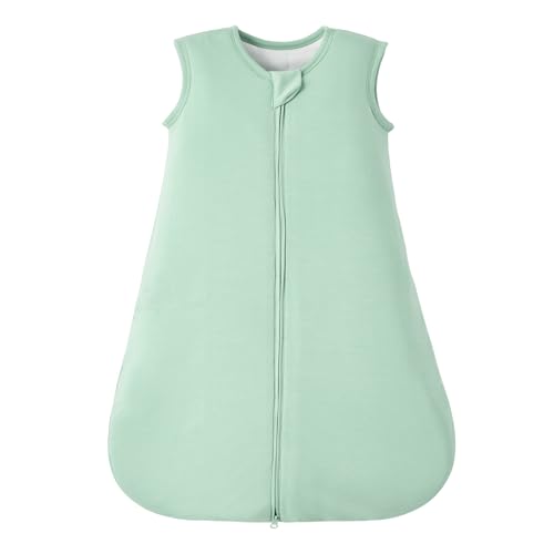 Image of Duomiaomiao Rayon Made from Bamboo Baby Sleep Sack 1.0 TOG, Buttery Soft Wearable blanket Baby, Baby Sleeping bag for Babies