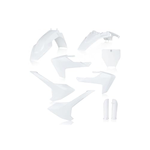 Kit plastiques TC 65 2019 blanc pour rénover carénage abîmé