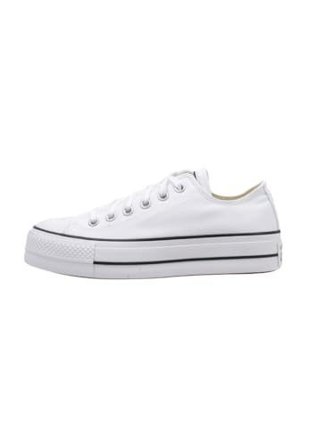 Converse 560251C Espadrilles Blanches de Plate-Forme...