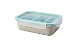 IKEA 365+ Rectangular Beige Lunch Box with Compartment Containers (34 oz)