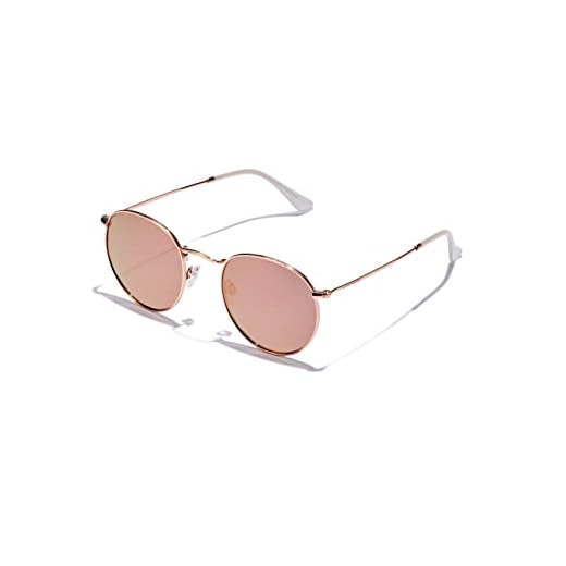 HAWKERS MOMA Midtown Gafas, Gris Polarizado, Rosegold CT, Talla única Unisex Adulto