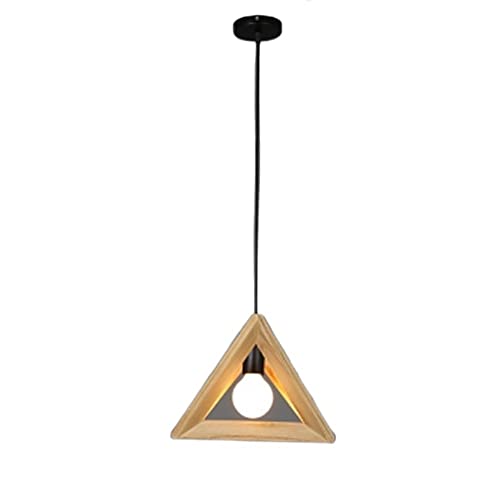 Lámpara de araña de madera de estilo nórdico neutro minimalista 2