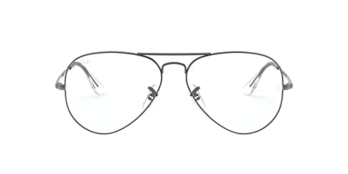 Image of Ray-Ban Unisex Rx6489 Aviator Aviator Prescription Eyeglass Frames