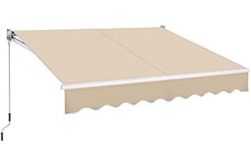 8 foot retractable awning