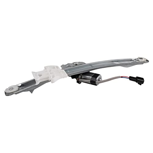 Image of TRQ Rear Right Power Window Regulator & Motor Assembly Passenger Side Compatible with 2008-2012 Chevrolet Malibu 2007-2009 Saturn Aura