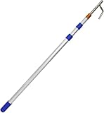 Bootshaken Aluminium-Bootshaken Zum Anlegen, 1, 2, 3 Oder 4 Stück Leichte, Teleskopierbare, Schwimmende Schubstange & Rettungsboothaken(1 Pack,300CM(9.8ft))