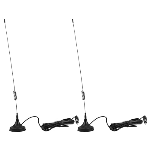 Antena FM magnética ideal para renovar la recepción de radio en camiones y SUV, 2 piezas 1