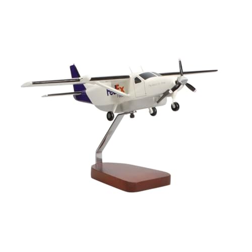 High Flying Models Cessna 208B Grand Caravan FedEx Large Mahogany Model