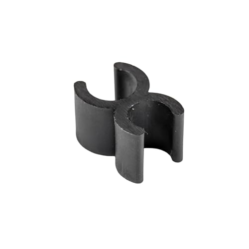 Clips de marco de alambre de 1/4 de pulgada duraderos con protección UV para miniluces negras 2