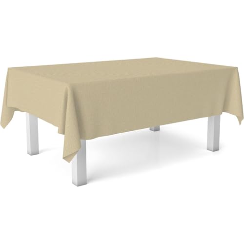 ECOMMERC3 Nappe en Toile cirée rectangulaire Taille 100x140 cm - Style, durabilité et Facile d'entretien pour Votre Table - Nappe en Toile cirée Anti-Taches et...