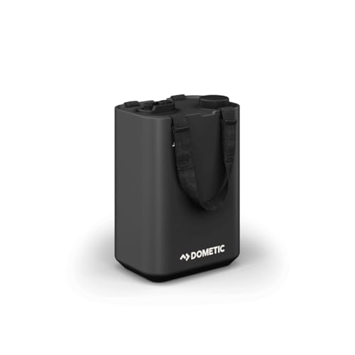 Dometic Go Hydration - Wasserkanister 11L - Tragbarer Wassertank - Robustes Design - Outdoor-Wasserbehälter für Camping, Auto, Boot - Slate/Schwarz