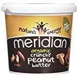 Meridian Organic Crunchy Peanut Butter 1 Kg