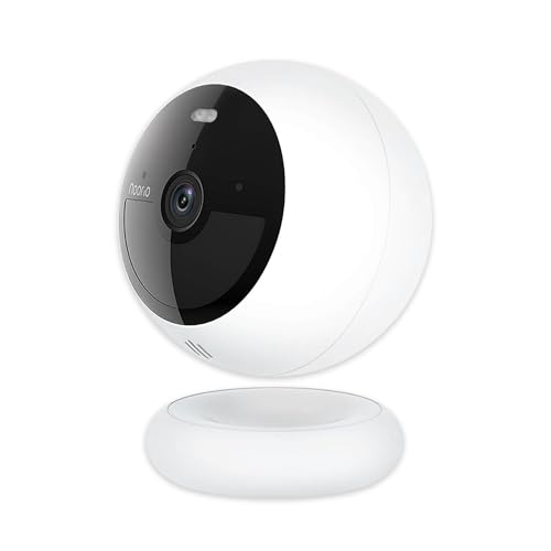 Noorio B200 Security Camera Wireless Outdoor Magnetic 1080p Cameras for Home Security Battery 1Min Install AI Motion Detection WiFi Indoor Camera Color Night Vision 2-Way Talk Work with Alexa