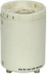 Satco Smooth Phenolic GU24 - 4-Pin CFL Socket - 801854
