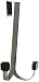 AmazonBasics Over-the-Door Double Hanger Hooks, Silver Nickel
