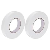 Luxshiny 2 Rolls Heavy Duty Double Sided Foam Tape Shockproof Adhesive Strips for Wall Mounting Decoration Picture Poster Hanging Easy Cut Residue Home Office Industrial Use