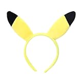 JOYFISCO Yellow Cartoon Ears Headband Halloween Christmas Festival Theme Party Anime Cosplay Costume Headbands