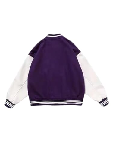 Image of Aelfric Eden Men's Varsity Jacket Harajuku Vintage Graphic Baseball Jacket Unisex Coats Streetwear