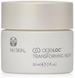 Nu Skin ageLOC Transforming Night Cream | Night Moisturizer for Face with Hyaluronic Acid & Ceramides | Deep Hydration, Smoother-Looking Texture & Overnight Moisture | Facial Skincare for Women