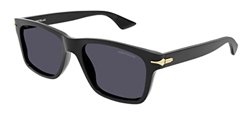 MONTBLANC MB0263S Black/Grey 54/18/145 men Sunglasses