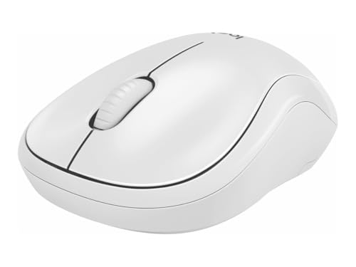 Image of Logitech M240 Silent Bluetooth Mouse, Wireless, Compact, Portable, Smooth Tracking, 18-Month Battery, for Windows, macOS, ChromeOS, Compatible with PC, Mac, Laptop, Tablets - Off White